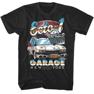 Ghostbusters Ecto-1 Garage New York 1986 Unisex T Shirt